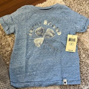 Lucky Brand Blue Kids T-Shirt 2T brand new with tags baby boy
